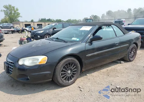 2006 Chrysler Sebring Touring из США, поврежденный, VIN 1C3EL55R46N115010